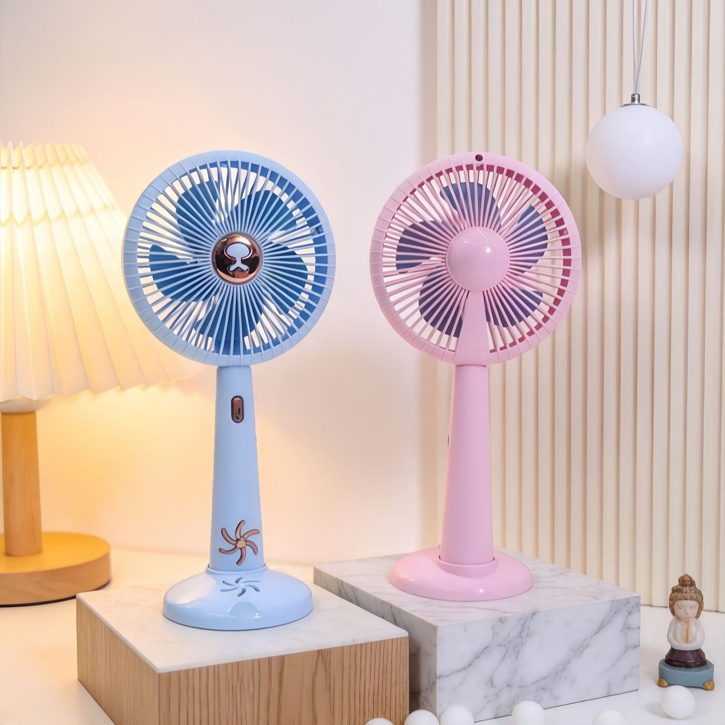 Damen Tragbarer USB Mini-Ventilator mit innovativem Design Brehn
