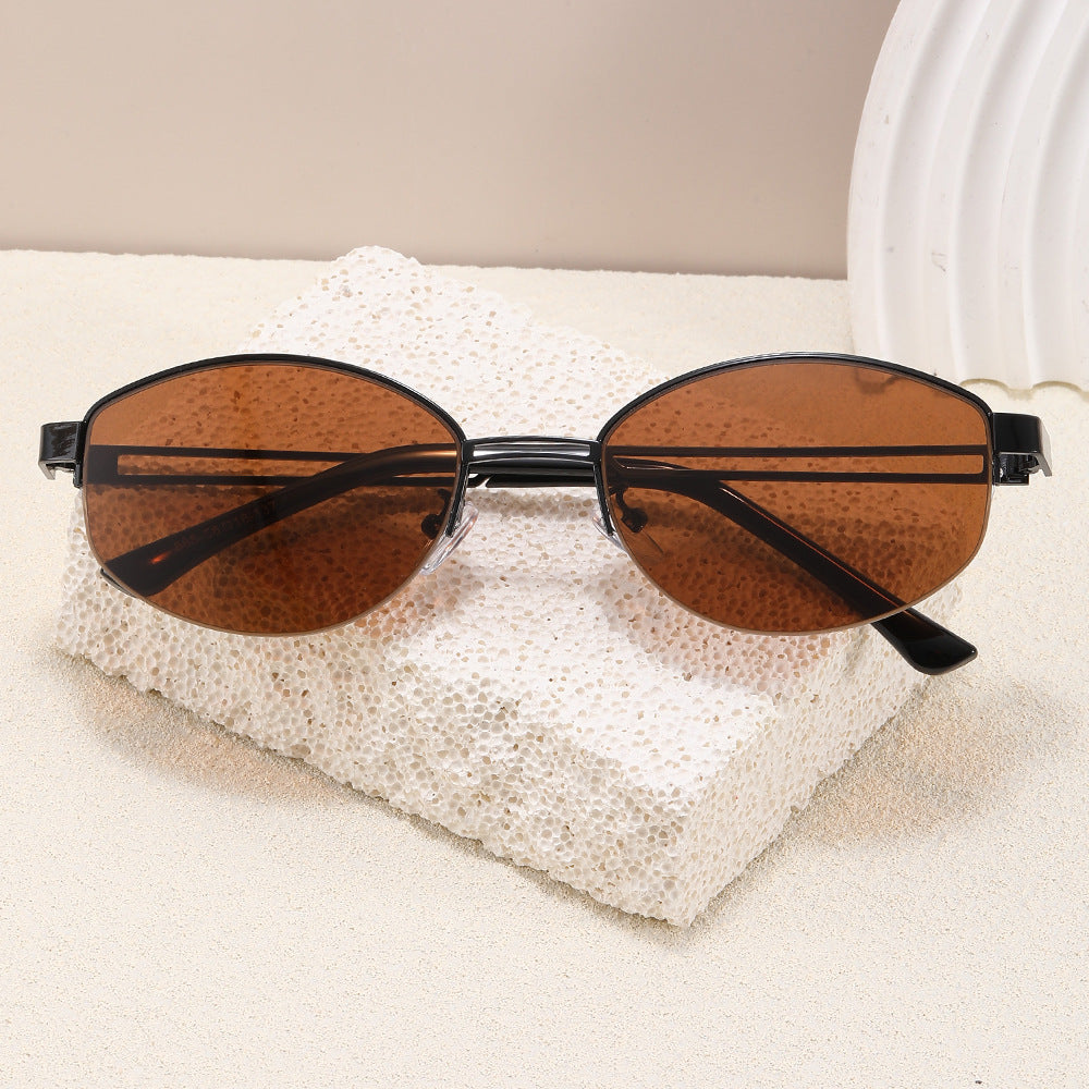 Modische Brille mit Eleganter, Ovale Form Brehn