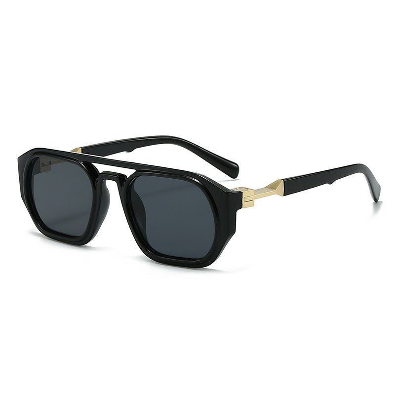 Damen Designer-Sonnenbrille mit markantem Rahmen Brehn