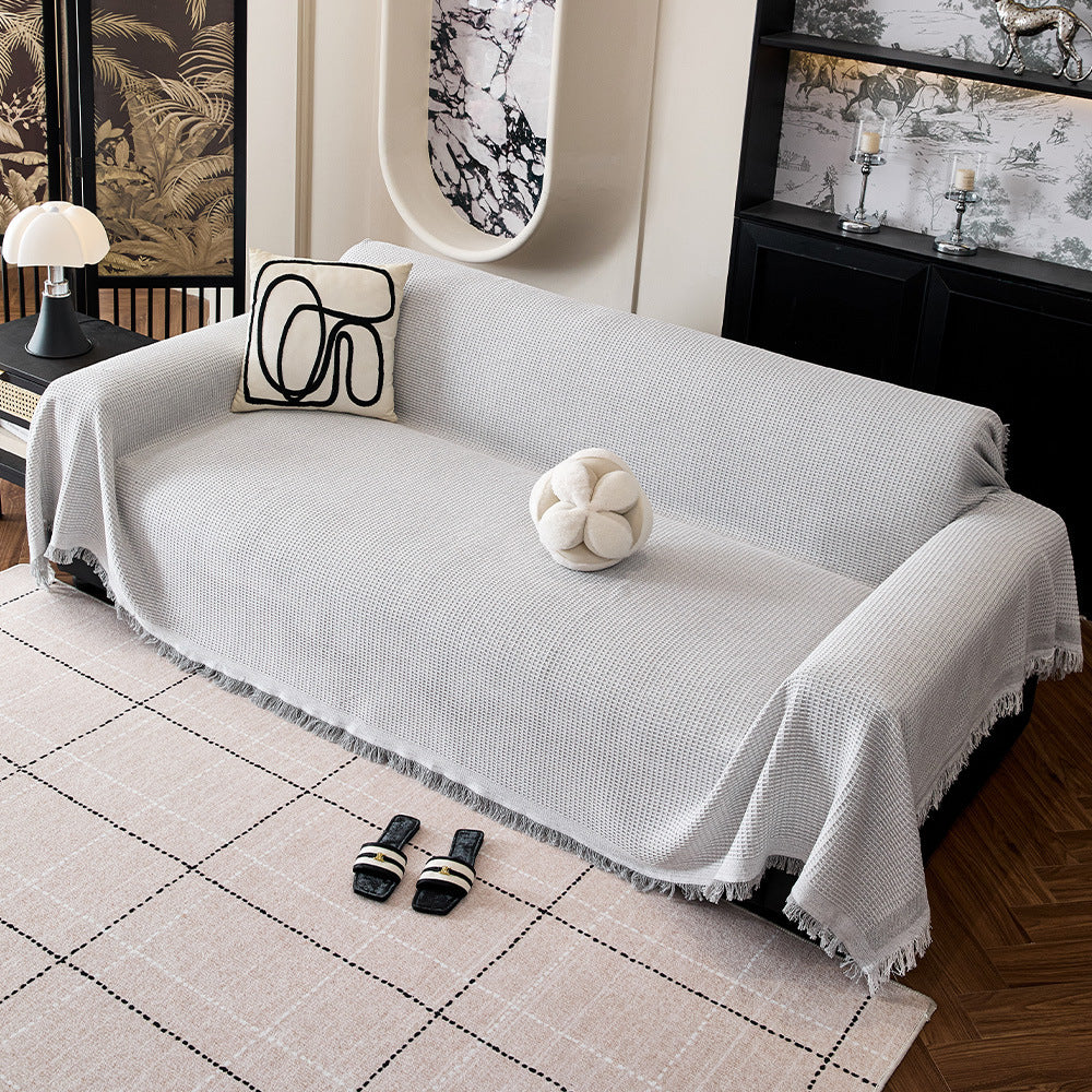 Gemütliche Sofa-Decke
