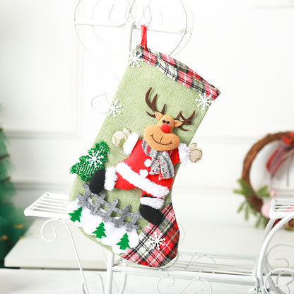 Festlicher Weihnachtsstrumpf Brehn