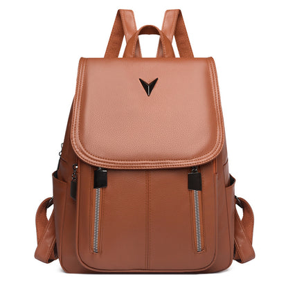 Vielseitiger Leder-Rucksack