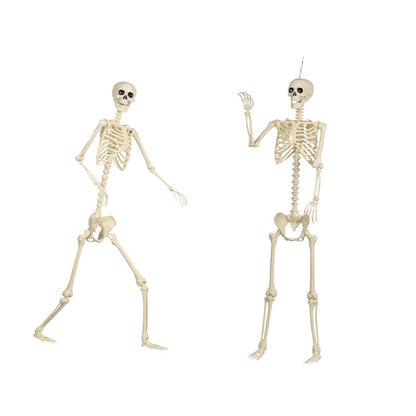 Lebensgroße Halloween-Skelett-Dekoration Brehn