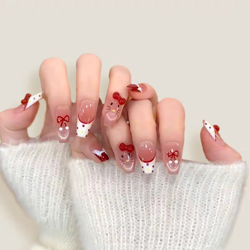 Kunstnägel mit Niedlichen 3D-Motiven Brehn