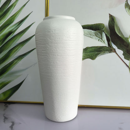 Elegante strukturierte Keramikvase Brehn