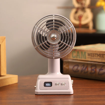 Damen Tragbarer Tischventilator mit digitale Steuerung und flexible Neigung Brehn