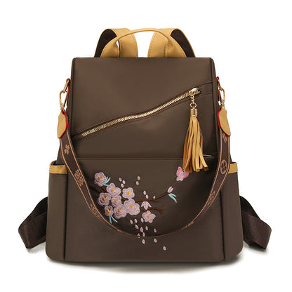Stylische Bestickte Rucksack Brehn