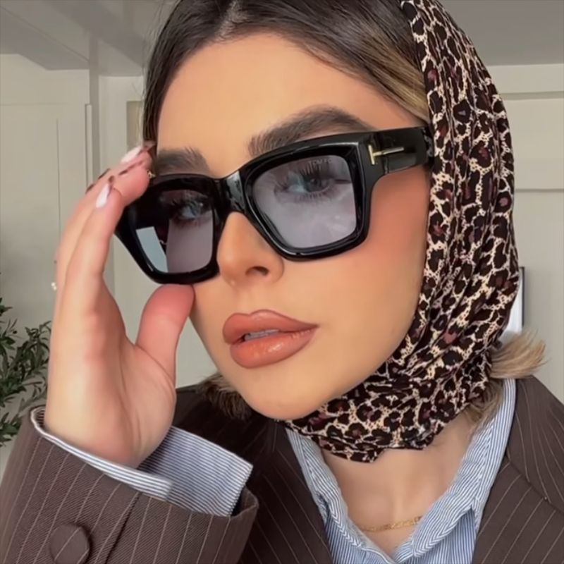 Damen trendige oversized Sonnenbrille Brehn