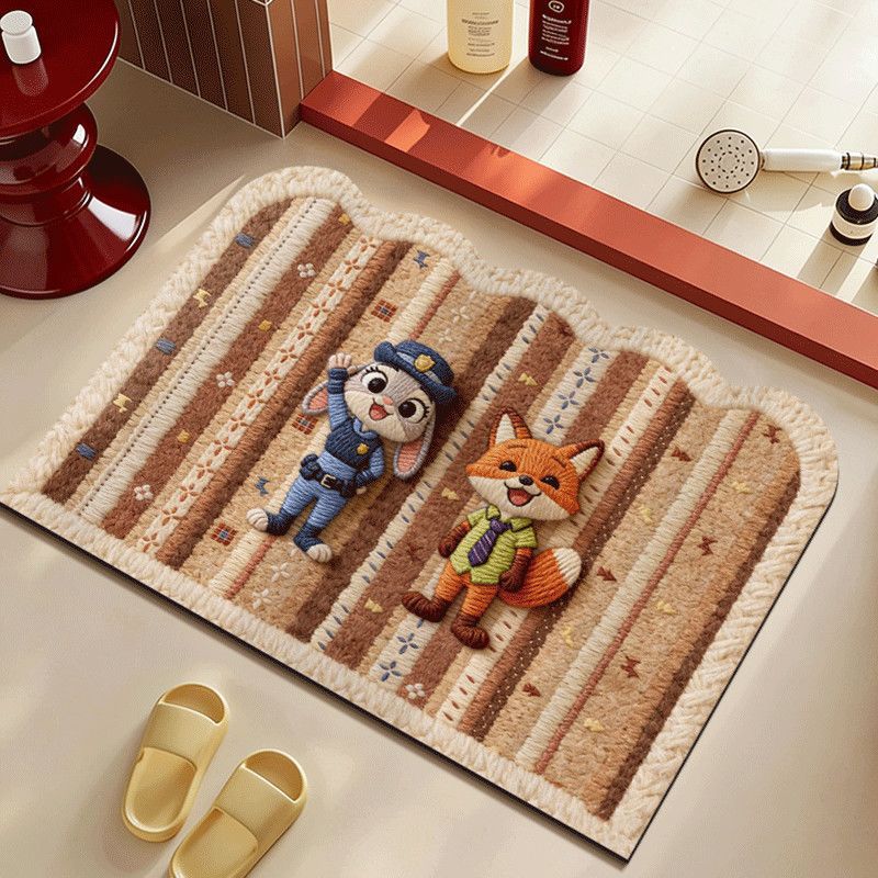 Cartoon-Themen Badezimmermatte