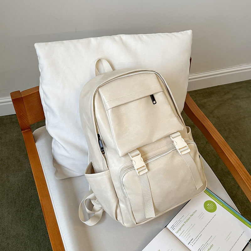 Vintage-Style Leder Rucksack Brehn