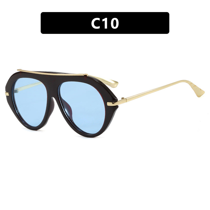Damen Sonnenbrille im eleganten Hexagon-Design Brehn