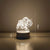 LED Tiger Figur Dekorative Lampe