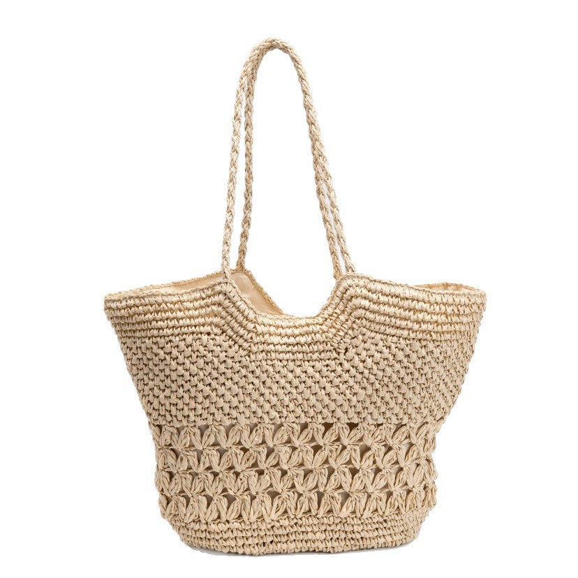Elegante und Geflochtene Strandtasche Brehn