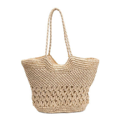 Elegante und Geflochtene Strandtasche Brehn
