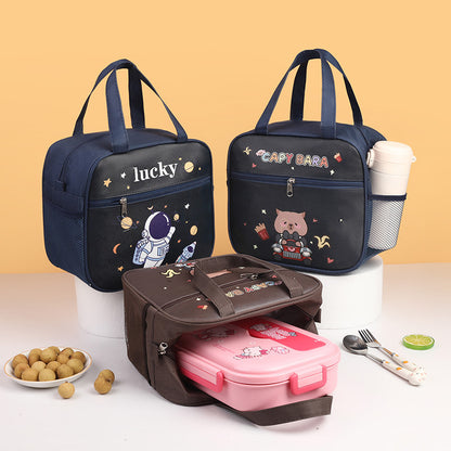 Jungen Isolierte Charakter Lunch Tasche Brehn