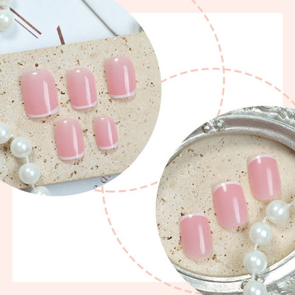 Kunstnagelset mit elegantem, natürlichem Look Brehn