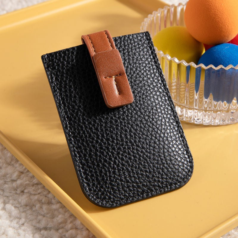 Eleganter Leder-Kartenhalter Brehn