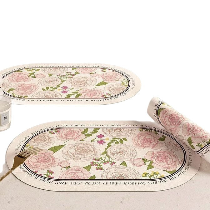 Tischdecke Floral Platzsets Brehn