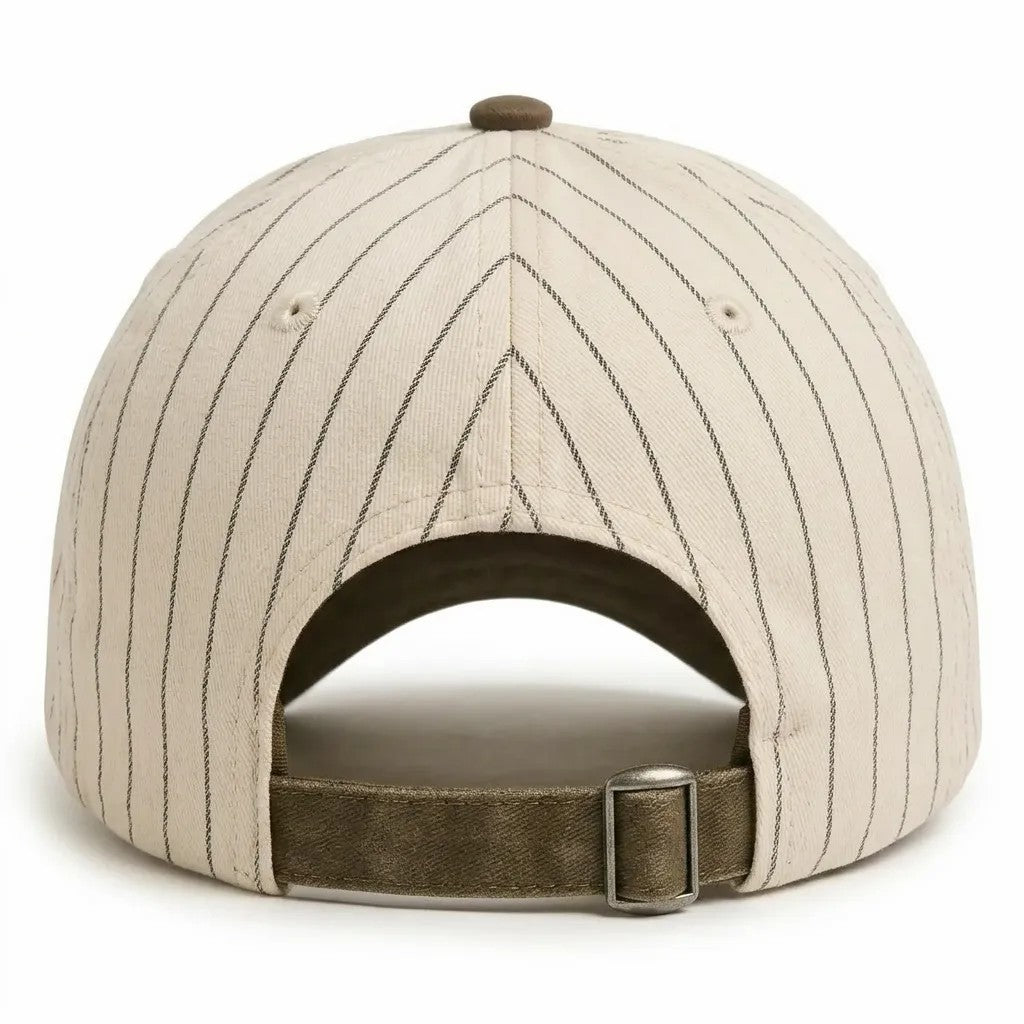 Damen lässige und stylische Kappe mit Streifenmuster Brehn