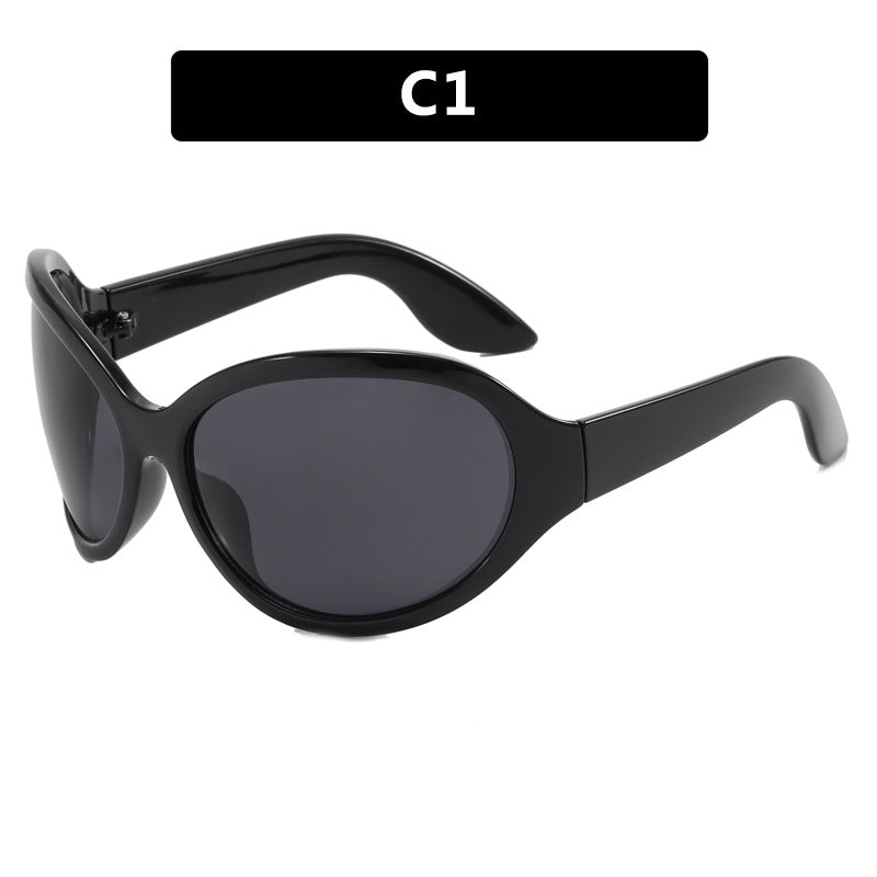 Damen sportliche Sonnenbrille mit robustem Design Brehn