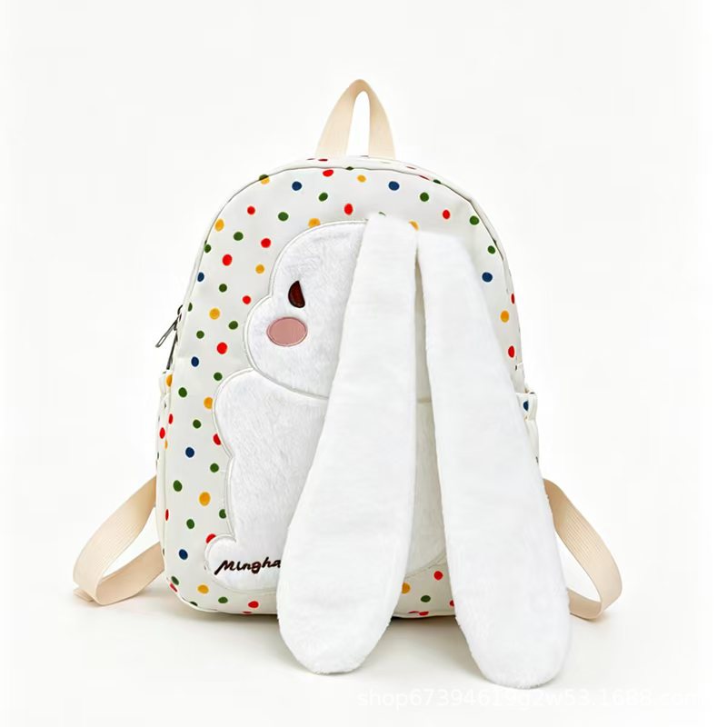 Süßer Bunny Ohren Plüsch Rucksack Brehn