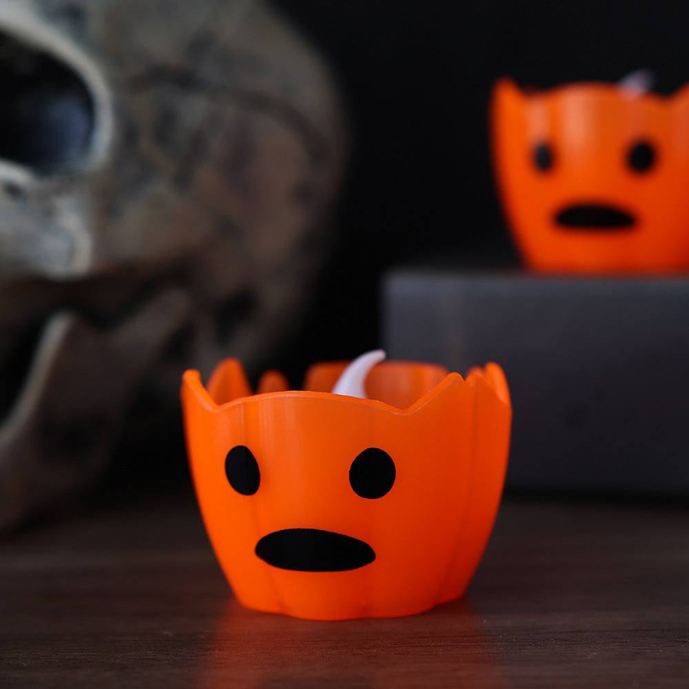 Halloween Kürbis Kerzenhalter Brehn