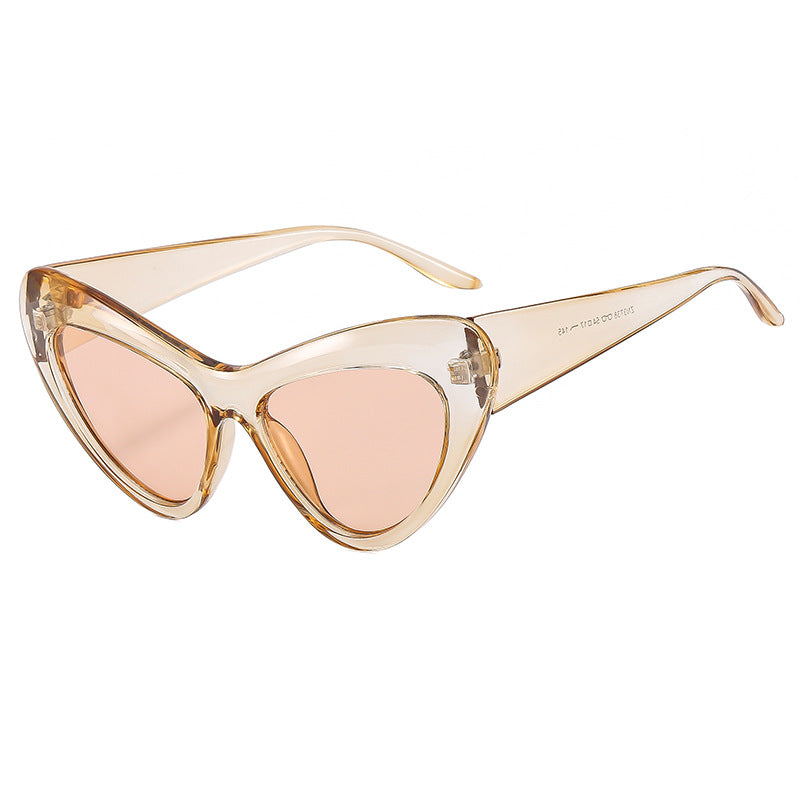 Damen Cat-Eye Sonnenbrille im markanten Design Brehn