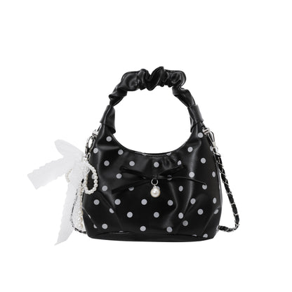 WoChic Punktmuster Handtasche Brehn