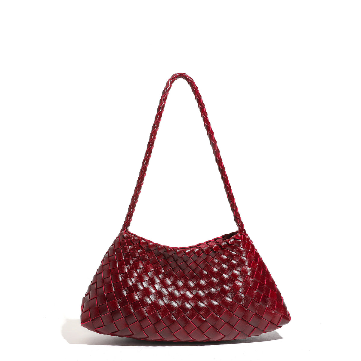 Texturierte Gewebte Schultertasche Brehn