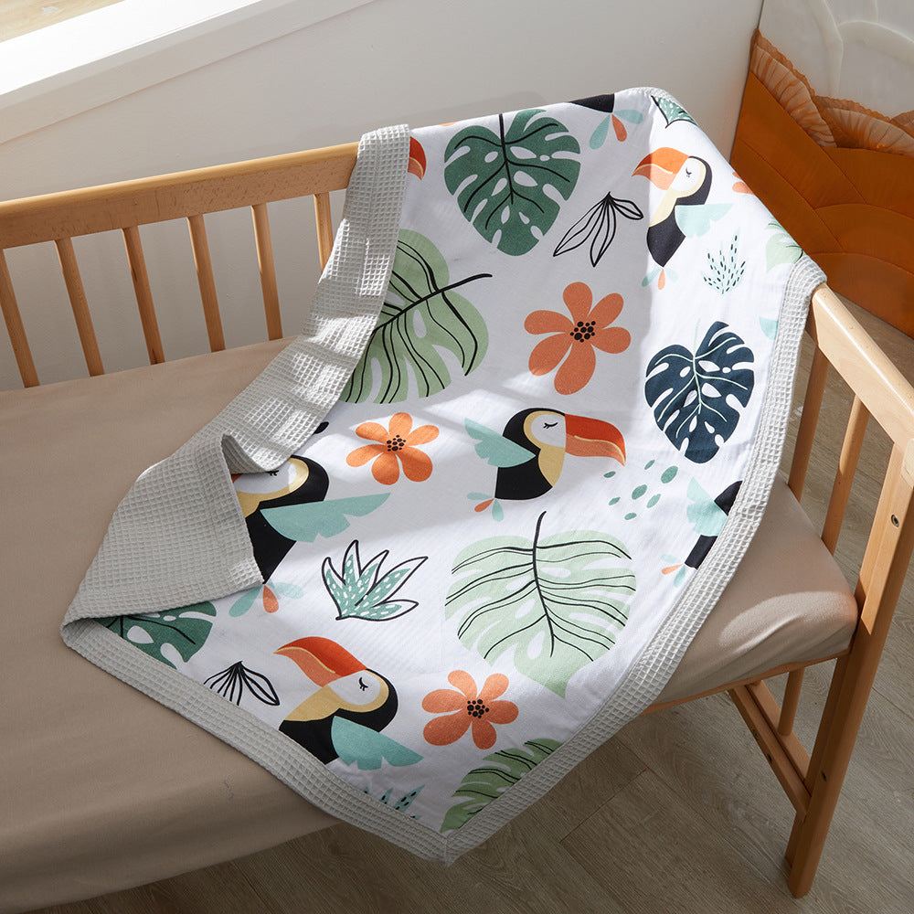 Blumenmuster Babydecke Brehn