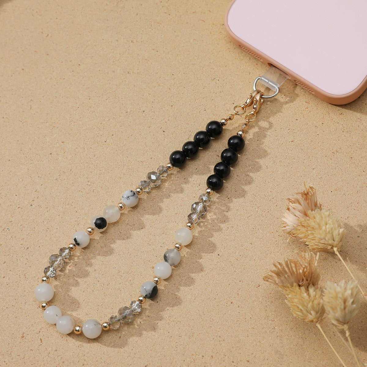 Perlen-Handykette Halter Brehn