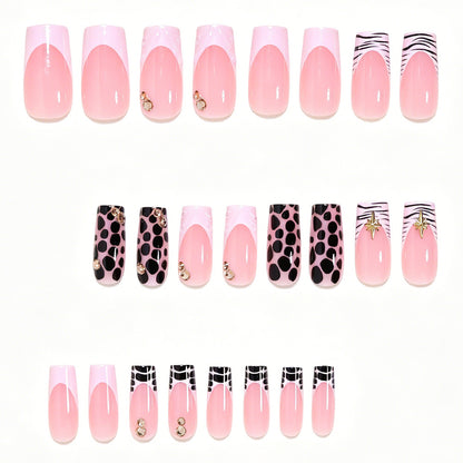 Stylische Dekorative Press-On Nagelkunst Tipps Brehn