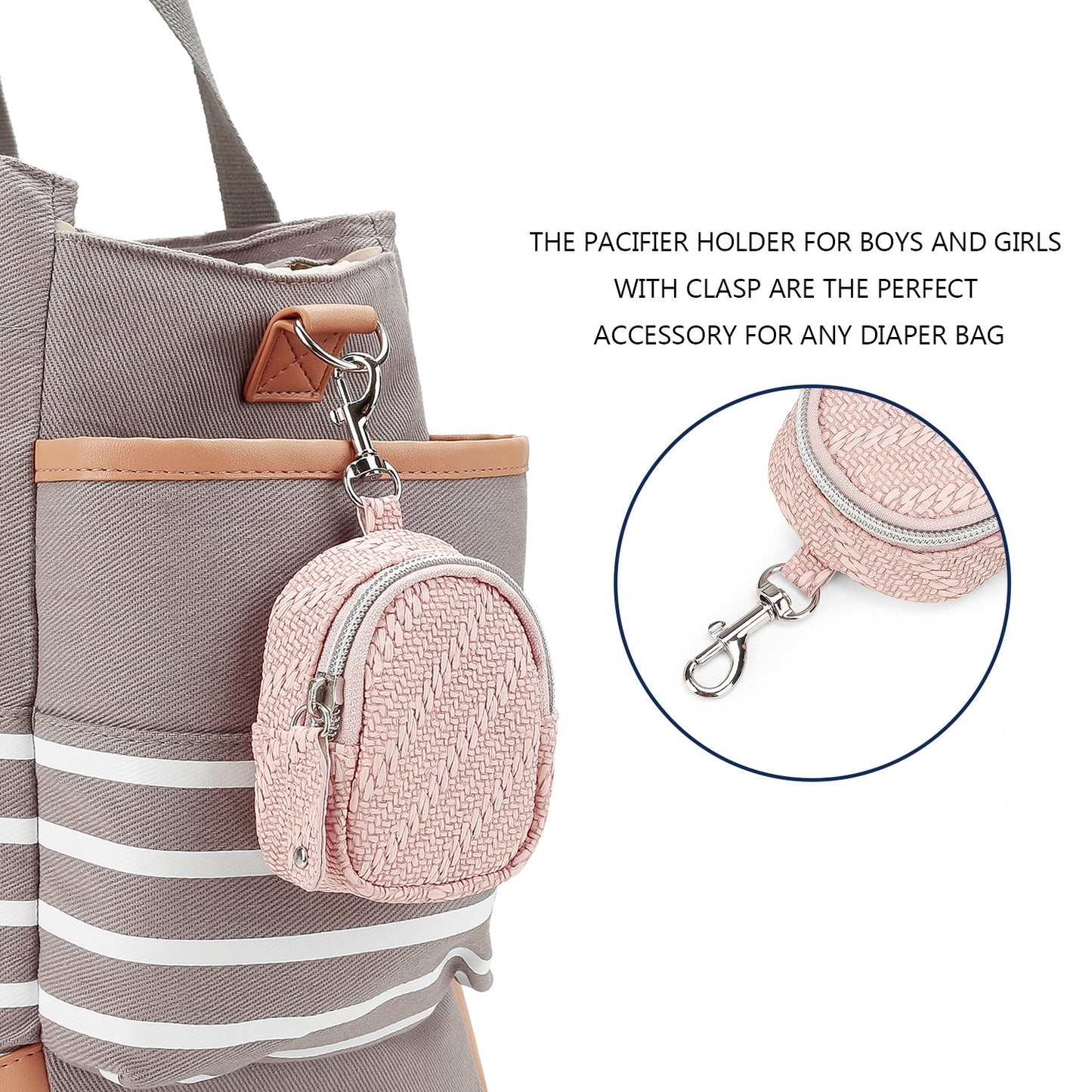Praktische Schlüsselanhänger-Tasche Brehn