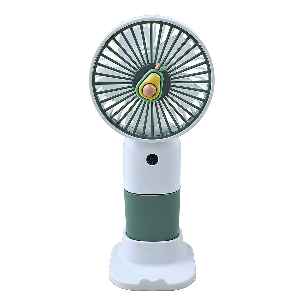 Damen tragbarer Mini-Handventilator mit doppelter USB-Ladefunktion Brehn