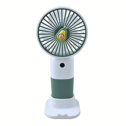 Damen tragbarer Mini-Handventilator mit doppelter USB-Ladefunktion Brehn