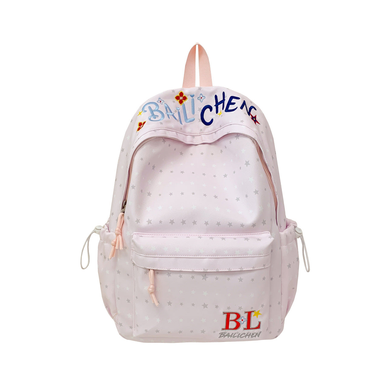 Stylische mit Sternen verzierte Rucksack