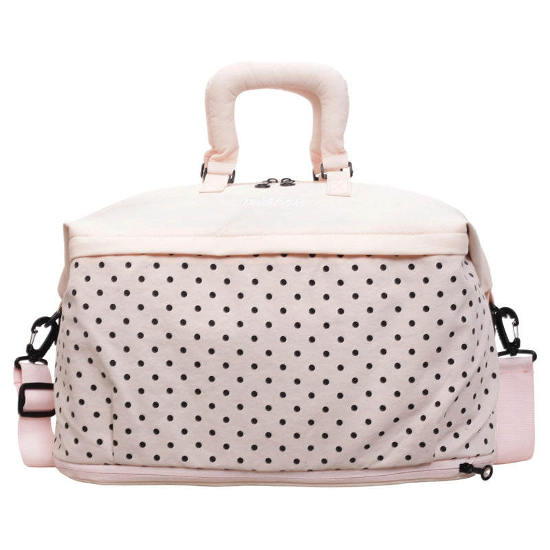 Stilvolle gepunktete Reis-Duffle-Tasche Brehn