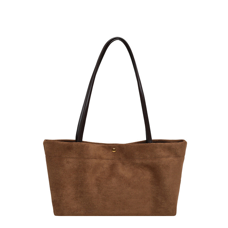 Wildleder Schulter Tote Bag Brehn