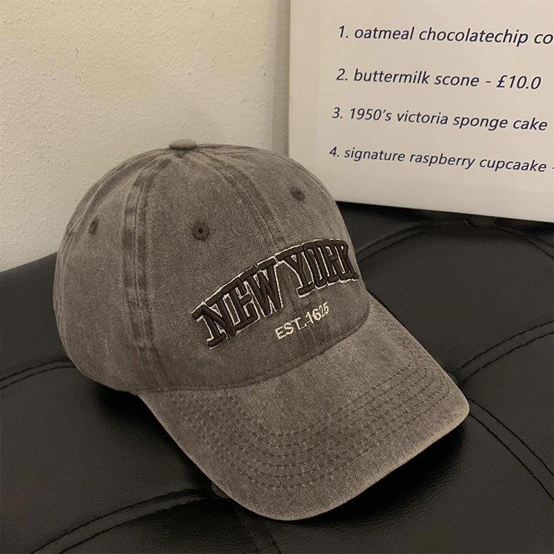 Vintage Bestickte New York Baseballmütze