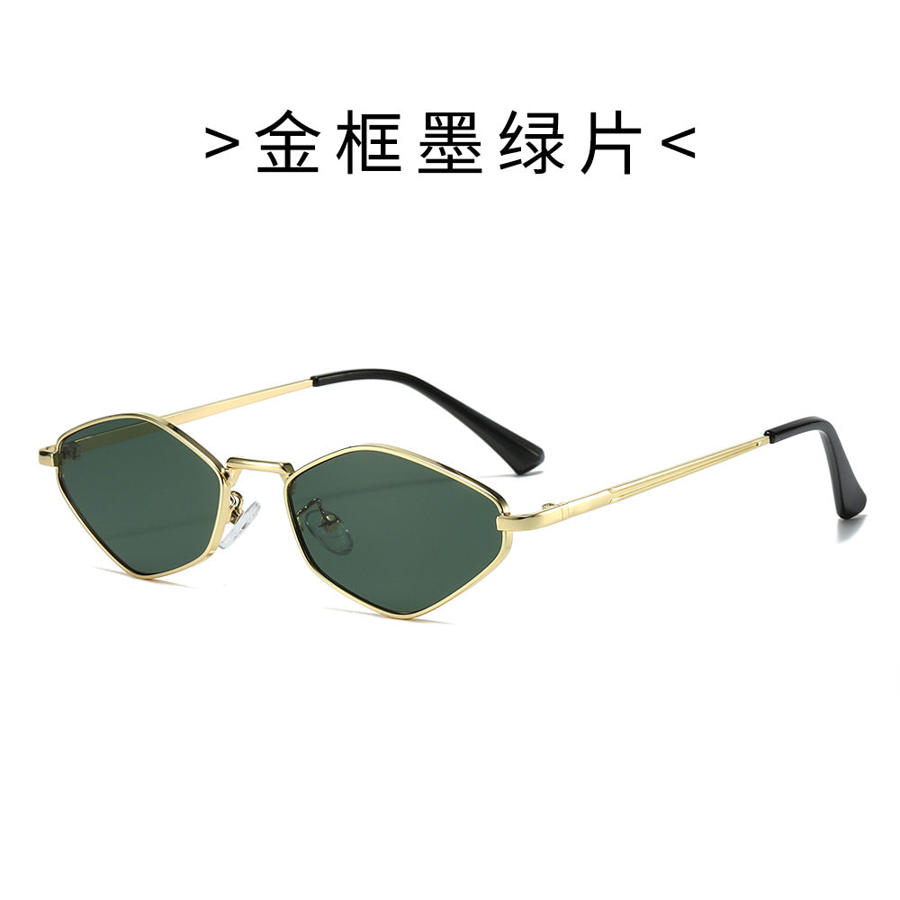 Damen Modische Sonnenbrille im futuristischen Design Brehn