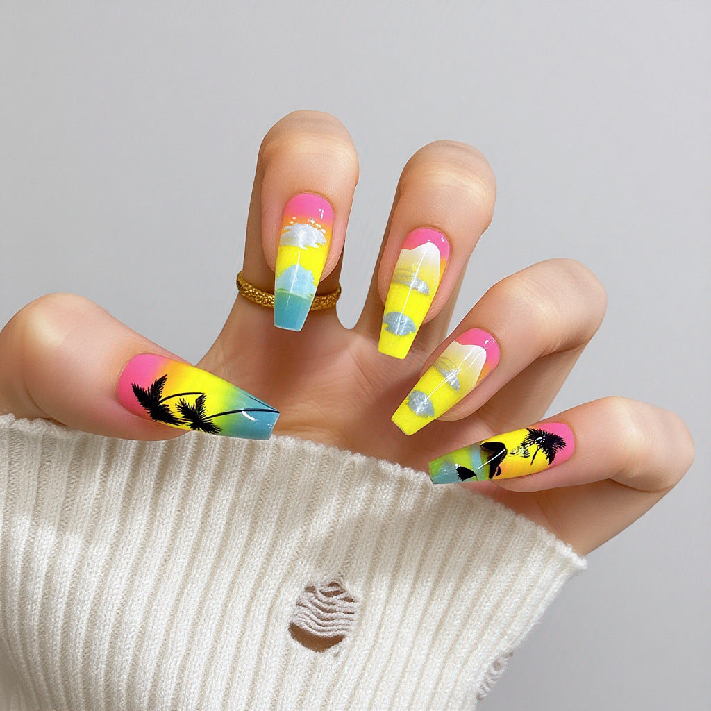Kunstvolle Nagelverlängerungen mit Eleganten Spitzen Brehn