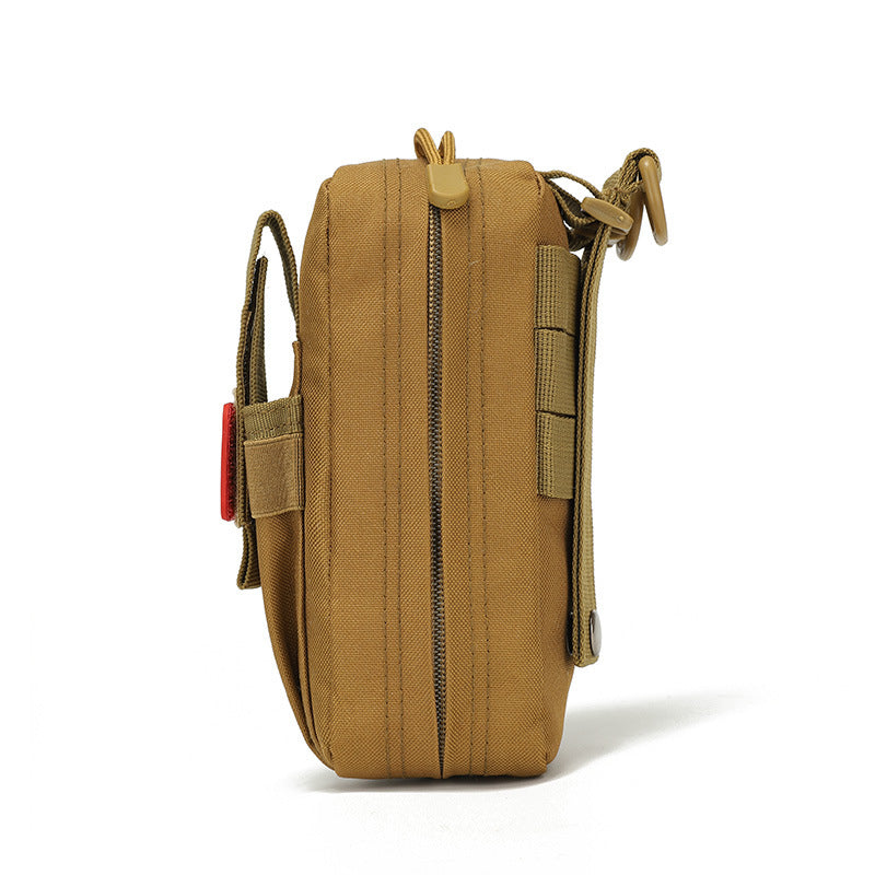 taktische MOLLE Erste-Hilfe-Tasche aus strapazierfähigem Nylon mit Entwässerungsösen Organizer Brehn
