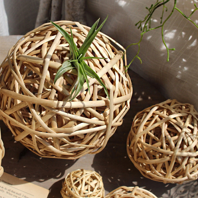 Dekorativer Naturmaterial Deko Ball Brehn