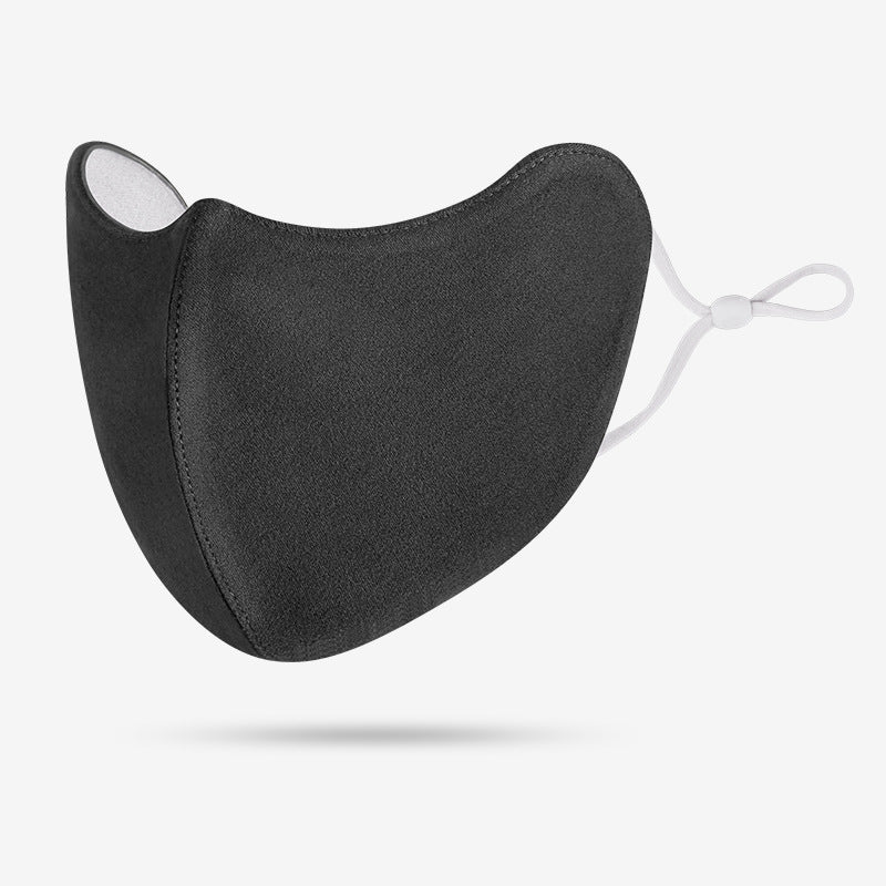 Konturiertes Soft-Touch wiederverwendbares Komfort-Gesichtsmasken mit skulptiertem 3D-Anpassung und verstellbarem elastischem Steg Brehn