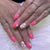 Floral Verziertes Gel-Nagelkunst-Set Brehn