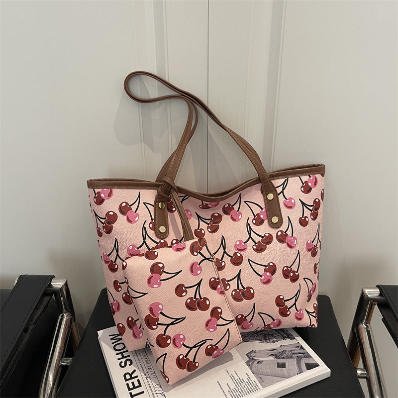 WoWhimsical Kirschen Druck Tragetasche Brehn