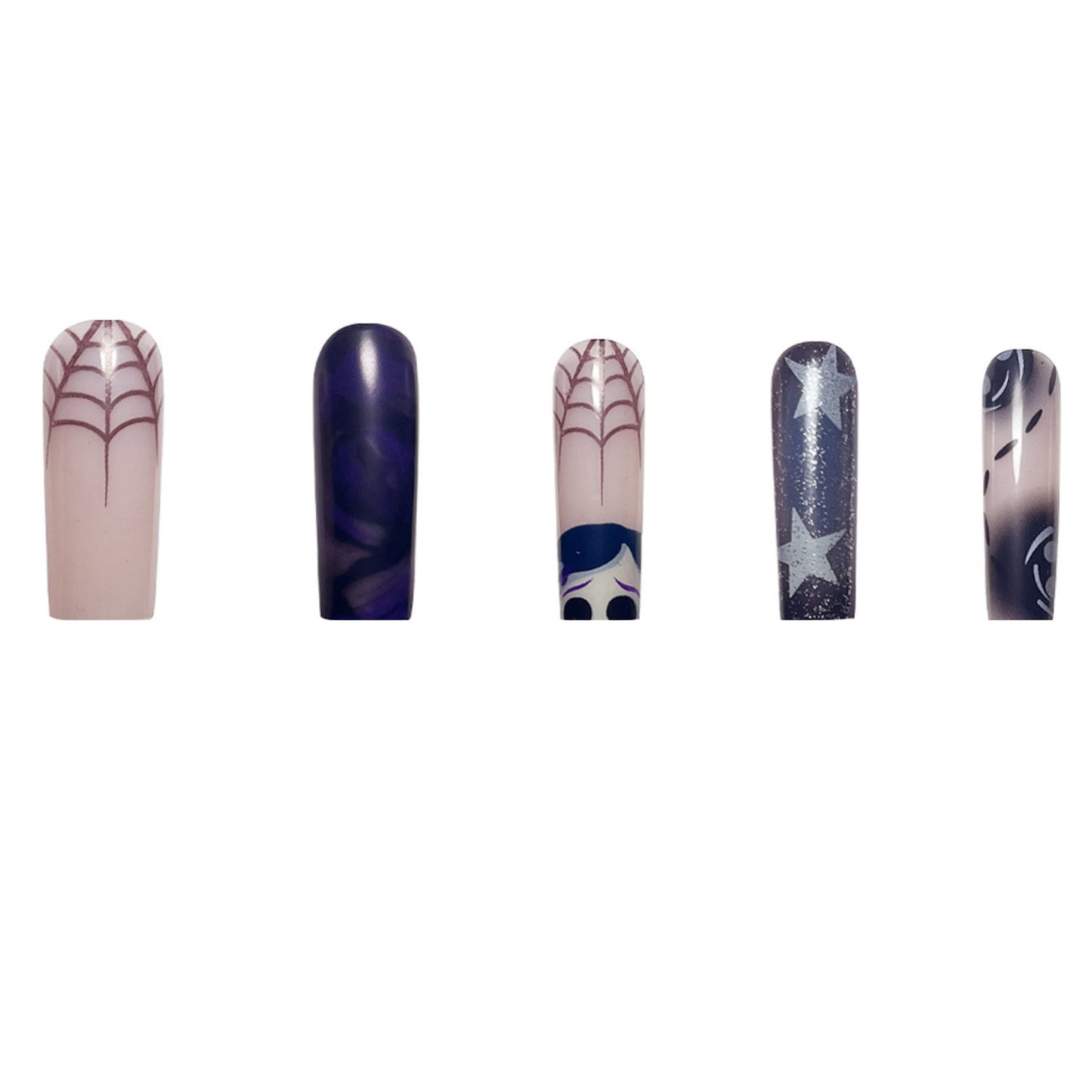 Künstlerisches Kosmisches Nageldesign Brehn