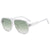 Damen Sportliche Sonnenbrille im angesagten Shield-Design Brehn