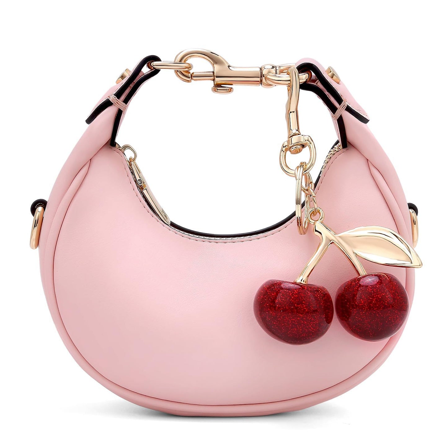 Trendige Handtasche mit Fruchtigem Anhänger Brehn