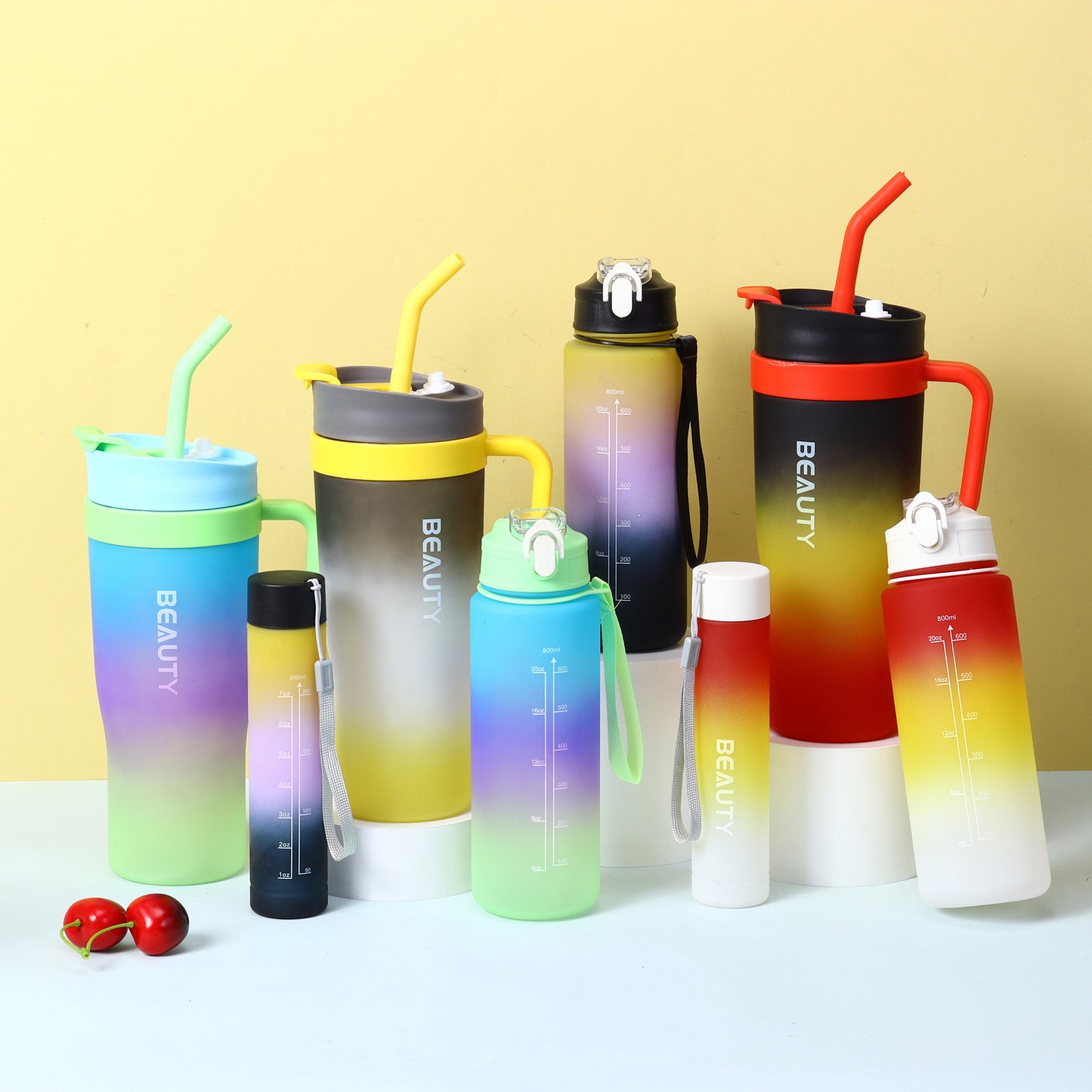Damen mehrteilige Isolierflasche Set Brehn